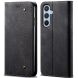 Чехол-книжка UniCase Jeans Wallet для Samsung Galaxy S24 FE (S721) - Black (367505B). Фото 1 из 6