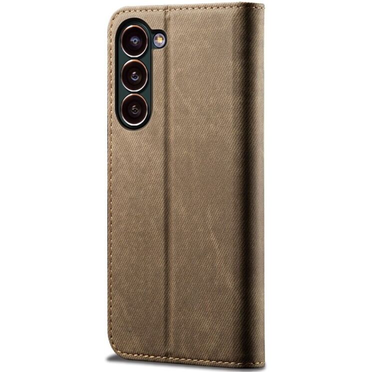 Чохол-книжка UniCase Jeans Wallet для Samsung Galaxy S24 Plus - Khaki: фото 6 з 6