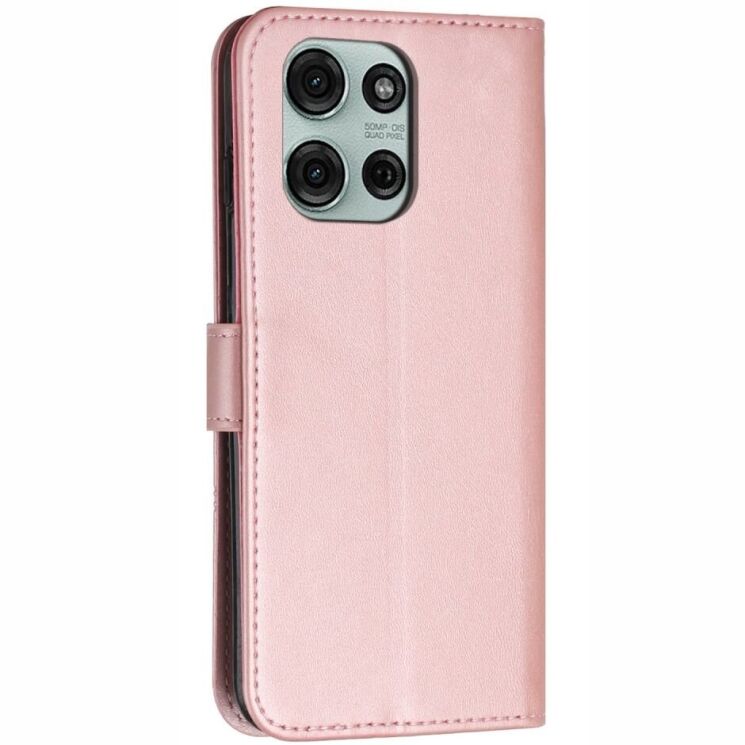 Чехол-книжка UniCase Jet Cover для Motorola Moto G75 - Rose Gold: фото 5 из 10