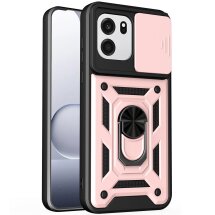 Чохол із захистом камери Deexe Armor Shield для OnePlus Nord CE6 - Rose Gold: фото 1 з 9