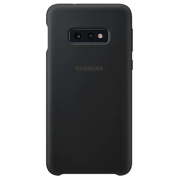 Чохол Silicone Cover для Samsung Galaxy S10e (G970) EF-PG970TBEGRU - Black: фото 1 з 4