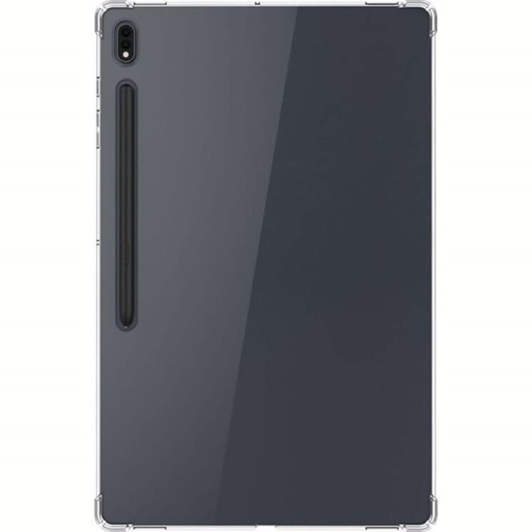 Чехол UniCase Airbag Max для Samsung Galaxy Tab S7 FE / S7 Plus / S8 Plus (T730/736/800/806/970/975) - Transparent: фото 3 из 8