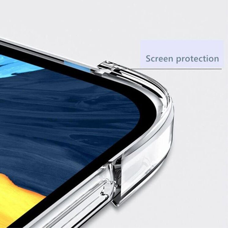 Чехол UniCase Airbag Max для Samsung Galaxy Tab S7 FE / S7 Plus / S8 Plus (T730/736/800/806/970/975) - Transparent: фото 5 из 8