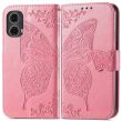 Чехол UniCase Butterfly Pattern для Motorola Moto G85 - Pink (357030P)