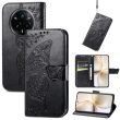 Чехол UniCase Butterfly Pattern для Realme 14 Pro Plus - Black (379337B)