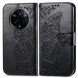 Чехол UniCase Butterfly Pattern для Realme 14 Pro Plus - Black (379337B). Фото 2 из 9