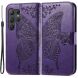 Чехол UniCase Butterfly Pattern для Samsung Galaxy S24 Ultra - Dark Purple (343358DV). Фото 1 из 5
