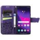Чехол UniCase Butterfly Pattern для Samsung Galaxy S24 Ultra - Dark Purple (343358DV). Фото 2 из 5