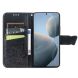 Чехол UniCase Butterfly Pattern для Xiaomi Poco X6 Pro - Black (345838B). Фото 2 из 5