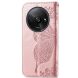 Чехол UniCase Butterfly Pattern для Xiaomi Redmi A3 - Rose Gold (349237RG). Фото 5 из 8