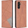 Чехол UniCase Geometric Pattern для Samsung Galaxy A26 (A266) - Light Brown (371600LZ)