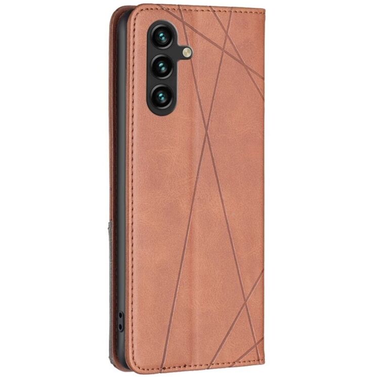 Чехол UniCase Geometric Pattern для Samsung Galaxy A26 (A266) - Light Brown: фото 3 из 8