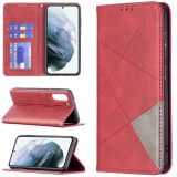 Чохол UniCase Geometric Pattern для Samsung Galaxy S21 FE (G990) - Red (230622R)