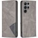 Чехол UniCase Geometric Pattern для Samsung Galaxy S25 Ultra (S938) - Grey (372219H). Фото 1 из 6