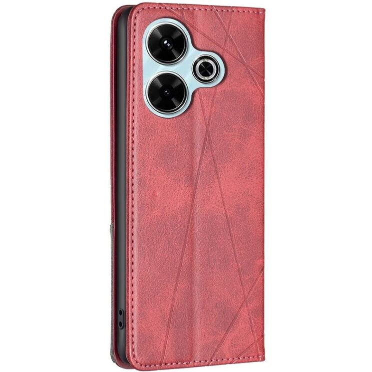 Чехол UniCase Geometric Pattern для Xiaomi Redmi 13 - Red: фото 4 из 7