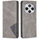 Чехол UniCase Geometric Pattern для Xiaomi Redmi 14C / Redmi A4 5G / Poco C75 - Grey (366000H). Фото 1 из 8