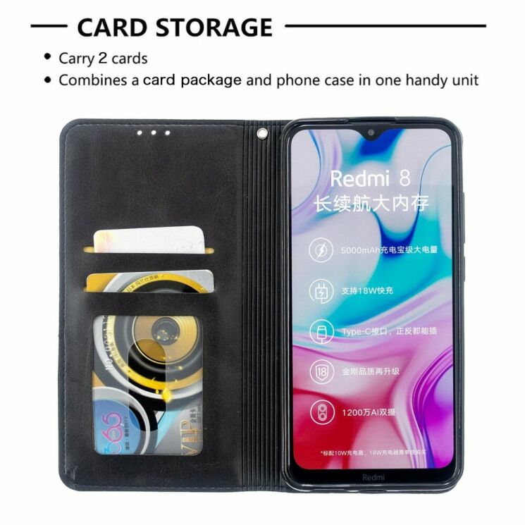 Чохол UniCase Geometric Pattern для Xiaomi Redmi 8 - Black: фото 7 з 9