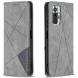 Чехол UniCase Geometric Pattern для Xiaomi Redmi Note 10 Pro - Grey (278445H)