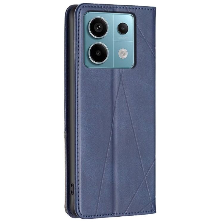 Чехол UniCase Geometric Pattern для Xiaomi Redmi Note 13 Pro 4G - Blue: фото 3 из 7