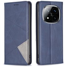 Чехол UniCase Geometric Pattern для Xiaomi Redmi Note 14 Pro 5G / Note 14 Pro Plus - Blue: фото 1 из 8