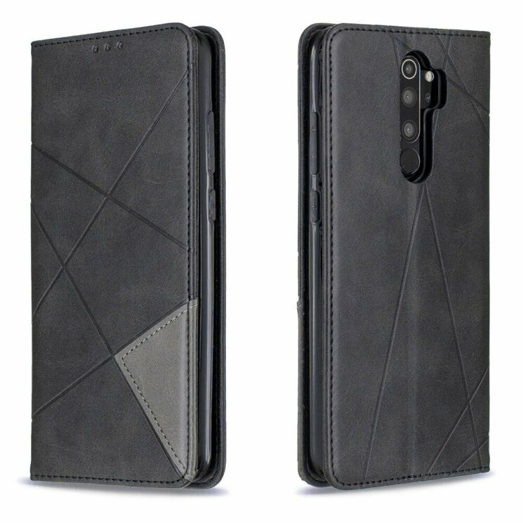Чехол UniCase Geometric Pattern для Xiaomi Redmi Note 8 Pro - Black: фото 4 из 9