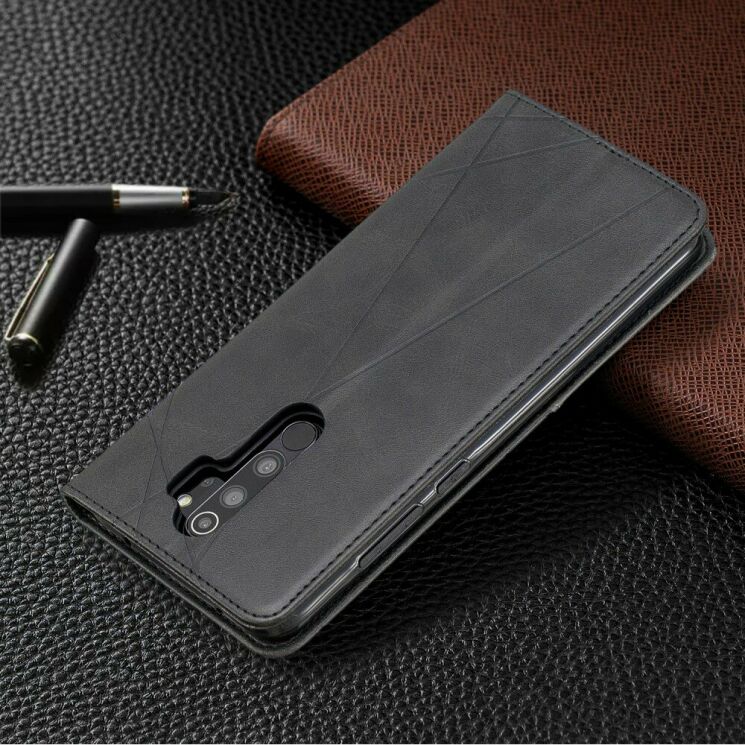 Чехол UniCase Geometric Pattern для Xiaomi Redmi Note 8 Pro - Black: фото 9 из 9