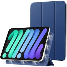 Чехол UniCase Magnetic Slim для Apple iPad mini 6 / 7 (2021/2024) - Blue: фото 1 из 7