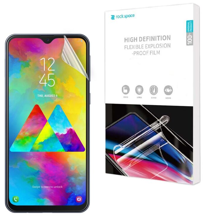 Защитная пленка на экран RockSpace Explosion-Proof SuperClear для Samsung Galaxy M20 (M205): фото 1 из 11