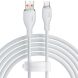 Кабель Baseus Pudding Series USB to Type-C (100W, 5A, 2m) P10355703221-01 - White (896448W). Фото 1 з 23