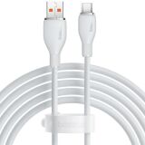 Кабель Baseus Pudding Series USB to Type-C (100W, 5A, 2m) P10355703221-01 - White: фото 1 из 23