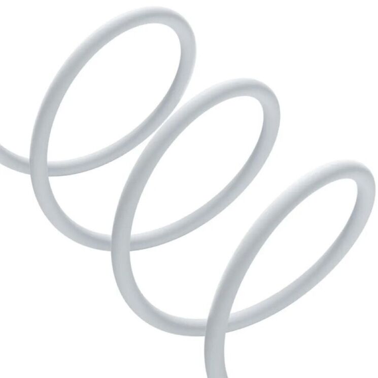 Кабель Baseus Pudding Series USB to Type-C (100W, 5A, 2m) P10355703221-01 - White: фото 5 з 23