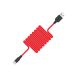 Кабель Hoco X21 Silicone USB to Type-C (1m) - Black / Red (895928BR). Фото 2 з 5