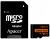 Карта памяти MicroSDXC Apacer 128GB UHS-I U3 V30 A2 + адаптер (AP128GMCSX10U8-R): фото 1 из 10