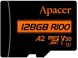 Карта памяти MicroSDXC Apacer 128GB UHS-I U3 V30 A2 + адаптер (AP128GMCSX10U8-R) (945164). Фото 2 из 10