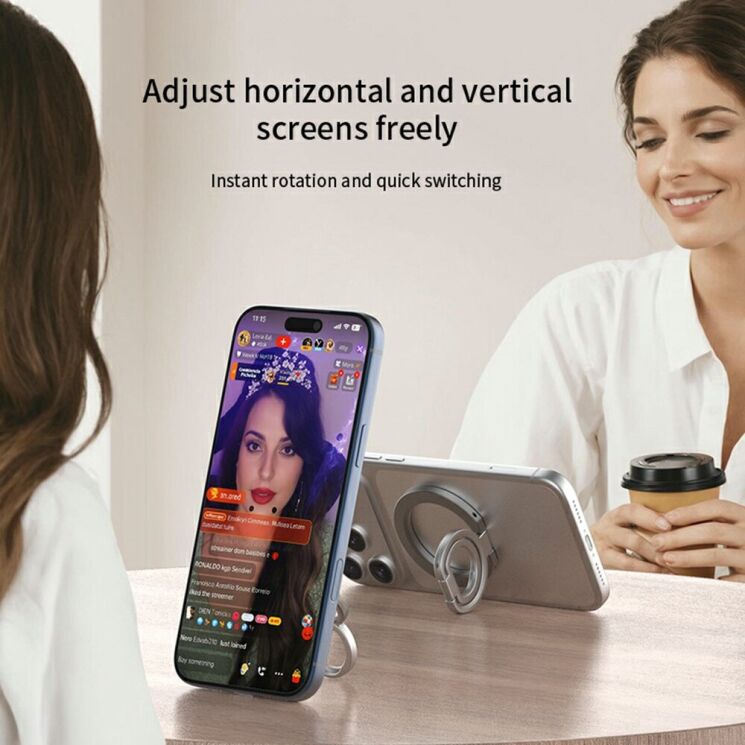 Кільце-тримач Reframe Magnetic Ring - Orange: фото 7 з 8