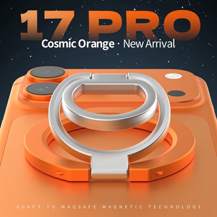Кільце-тримач Reframe Magnetic Ring - Orange: фото 4 з 8