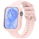 Комплект (чохол і ремінець) Deexe Silicone Set для Huawei Watch Fit 3 - Pink (357102P). Фото 1 з 9