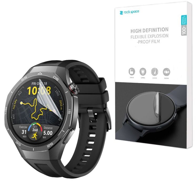 Комплект пленок (6шт) RockSpace Watch Film для Huawei Watch GT 5 Pro (46mm): фото 1 из 1