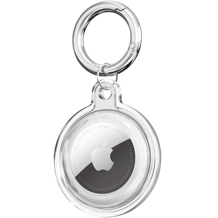 Комплект защитных чехлов (4шт) Tech-Protect ICON Set для Apple AirTags / AirTags 2 - Clear: фото 2 из 5