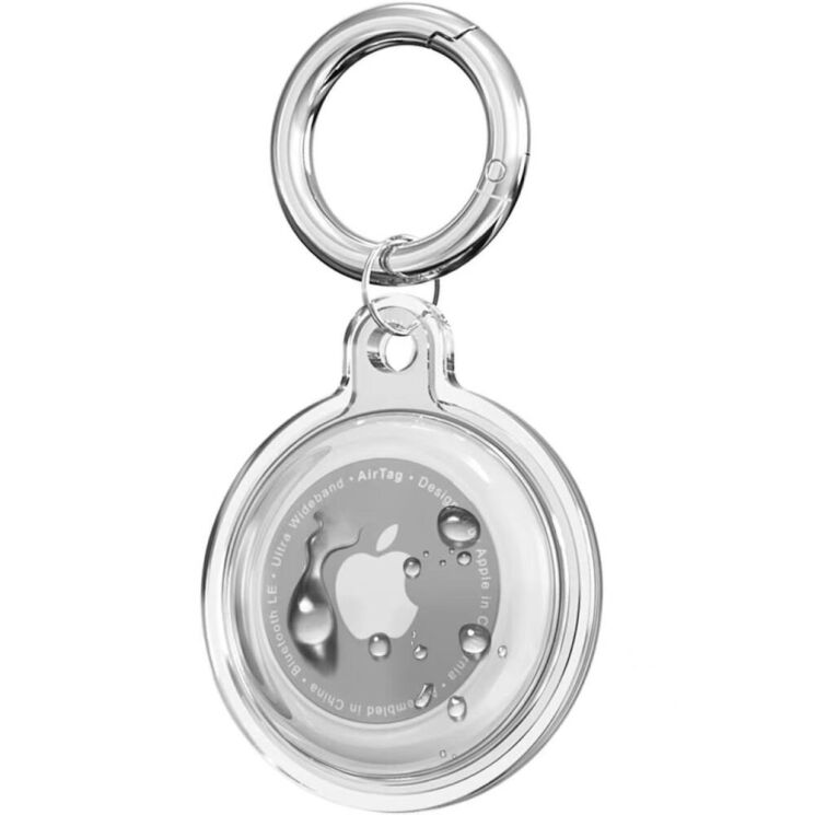 Комплект защитных чехлов (4шт) Tech-Protect ICON Set для Apple AirTags / AirTags 2 - Clear: фото 3 из 5