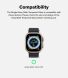 Комплект защитных стекол (2шт) Ringke Easy Slide Tempered Glass (FW) для Apple Watch Ultra 3 / Ultra 2 / Ultra (49mm) 8800274963887 (304652). Фото 3 из 15