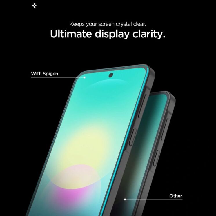 Комплект защитных стекол Spigen GLAS.tR EZ Fit Pro (FP) для Samsung Galaxy A27 (A276) AGL11810 (408675) Комплект защитных стекол Spigen GLAS.tR EZ Fit Pro (FP) для Samsung Galaxy A27 (A276) AGL11810: фото 6 из 10