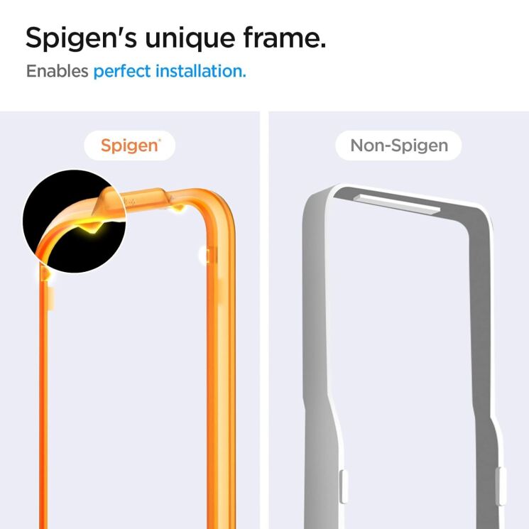 Комплект захисних стекол Spigen (SGP) GLAS.tR AlignMaster для Samsung Galaxy A35 (A356): фото 8 з 12