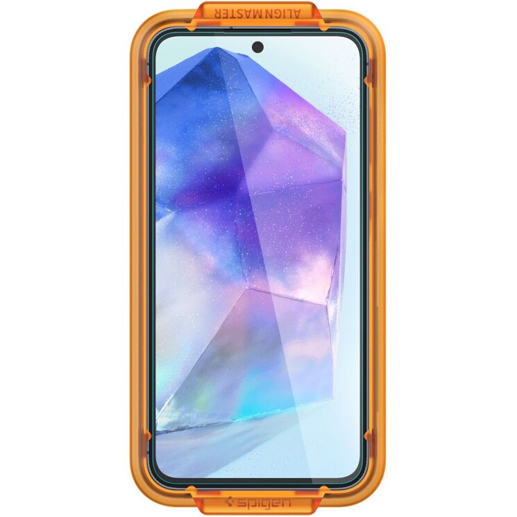 Комплект захисних стекол Spigen (SGP) GLAS.tR AlignMaster для Samsung Galaxy A35 (A356): фото 2 з 12
