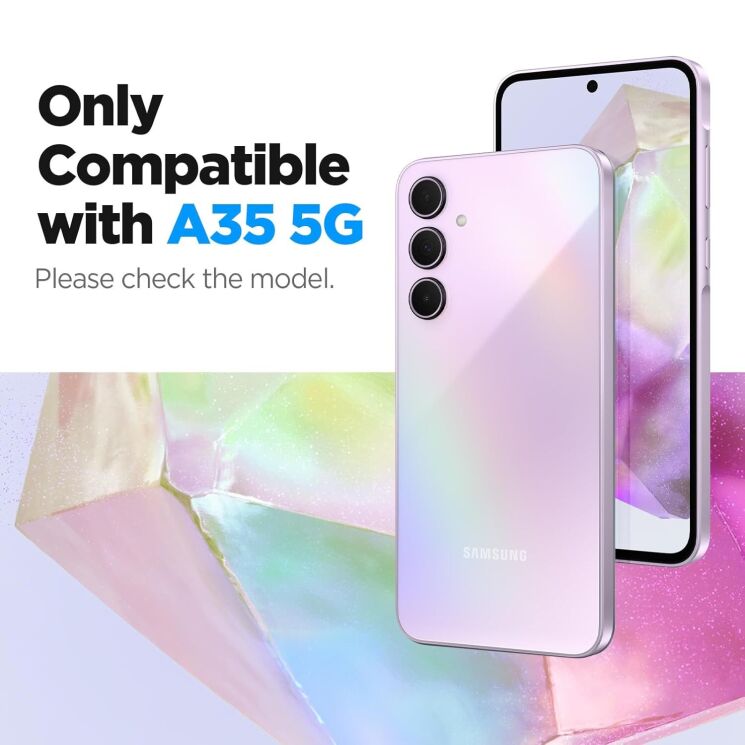 Комплект захисних стекол Spigen (SGP) GLAS.tR AlignMaster для Samsung Galaxy A35 (A356): фото 6 з 12