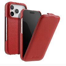 Шкіряний чохол MELKCO Jacka Type для iPhone 18 Pro Max - Red: фото 1 з 5