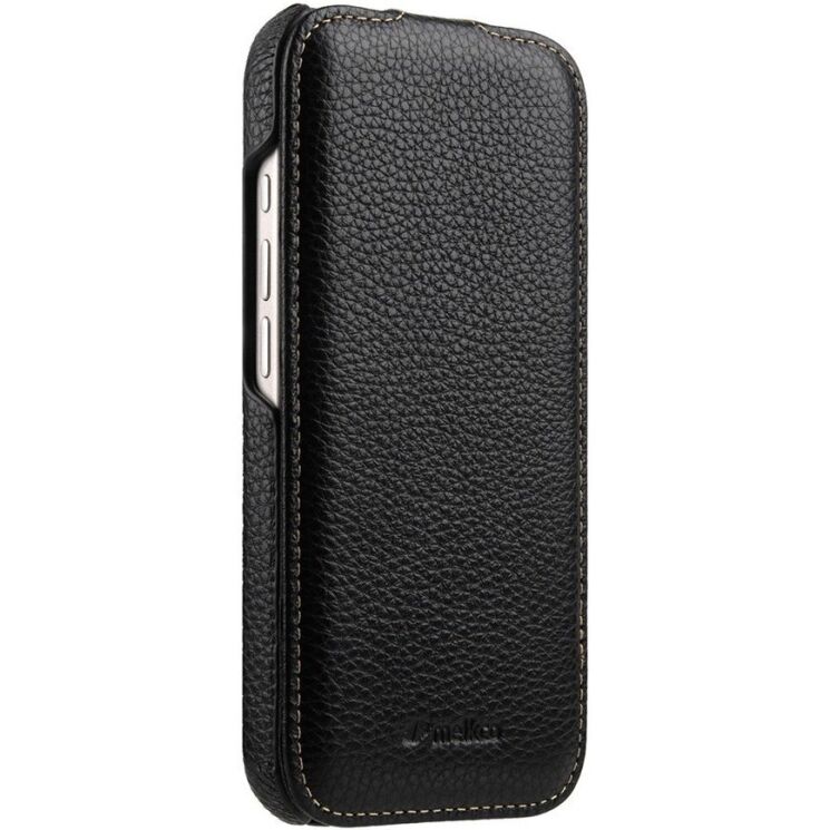 Шкіряний чохол MELKCO Jacka Type для iPhone 18 Pro - Black (423659B) Шкіряний чохол MELKCO Jacka Type для iPhone 18 Pro - Black: фото 4 з 5