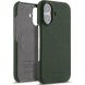 Шкіряний чохол MELKCO Leather Case для Apple iPhone 16 Plus - Dark Green (360628DG). Фото 1 з 5
