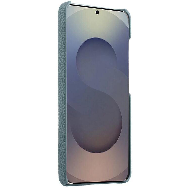 Кожаный чехол MELKCO Leather Case для Samsung Galaxy S26 Ultra (S948) - Blue: фото 3 из 5