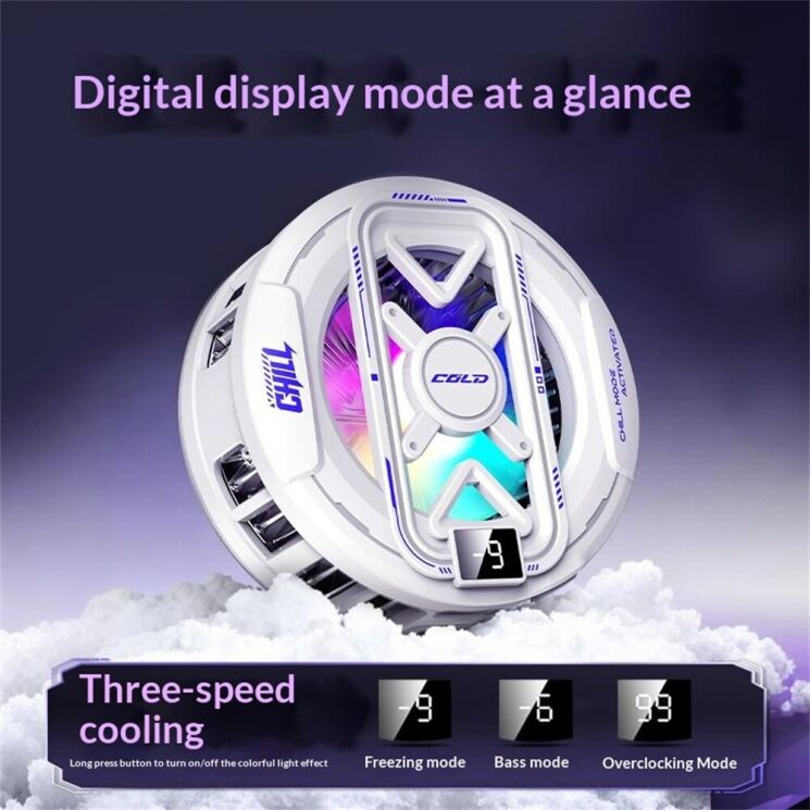 Кулер-вентилятор для смартфона Reframe K51 Magnetic Cooler XFlow - Black: фото 5 из 7